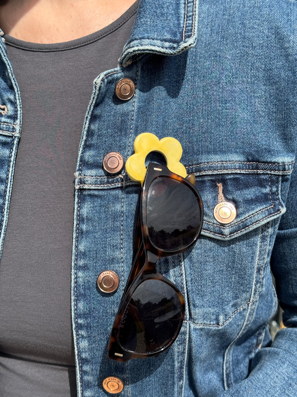 Buttercup Glasses Brooch